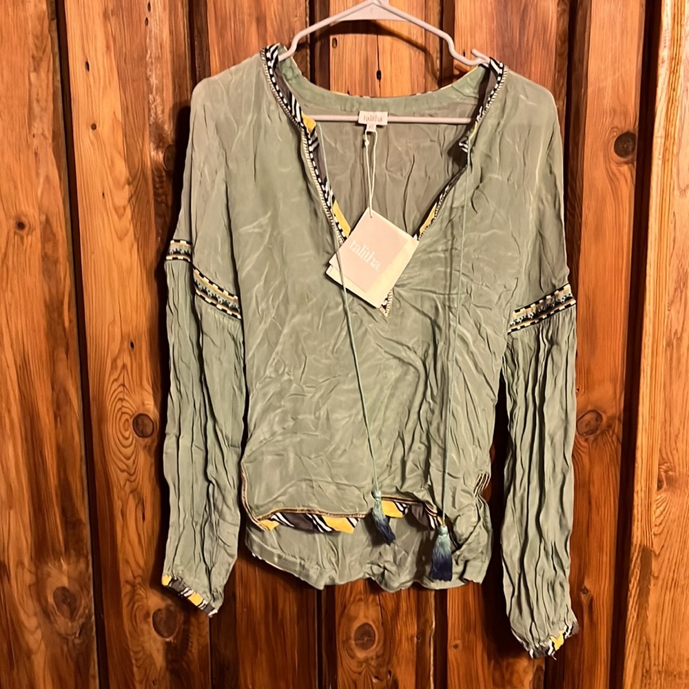 Talitha shirt NWT